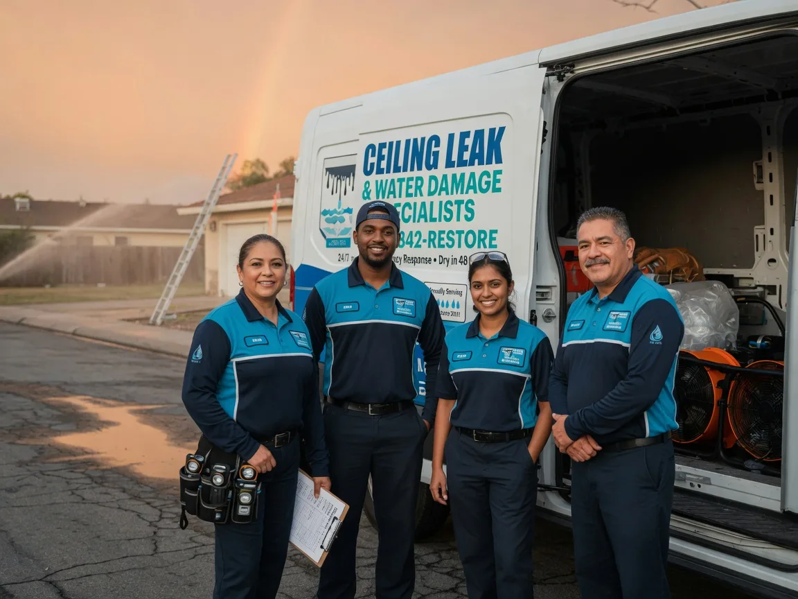 Ceiling Leak Cleanup company in Fedora, SD